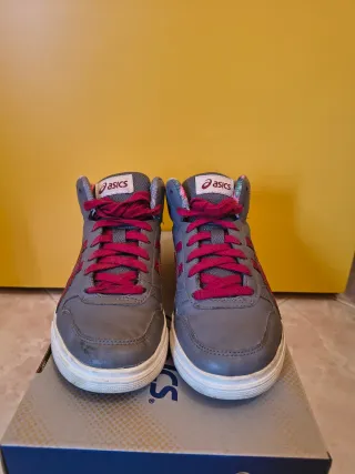 Asics grigie e bordeaux alte