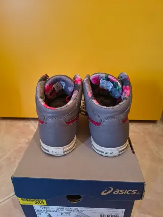 Asics grigie e bordeaux alte