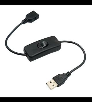Cable USB con interruptor