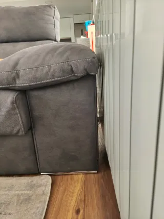 Sofá cama gris 3 plazas