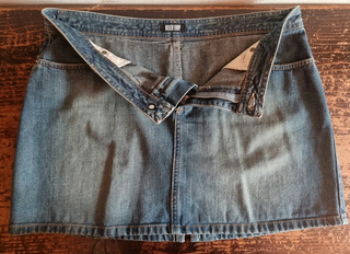 Minigonna jeans Killer Loop vintage
