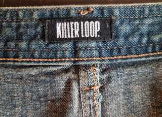 Minigonna jeans Killer Loop vintage