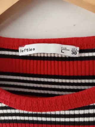 Camiseta de rayas Lefties