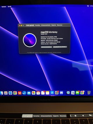 MacBook Pro 15” (2016) Gris/Plata