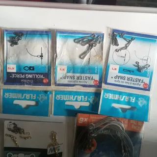 Bolsa de pesca con accesorios