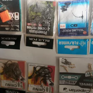 Bolsa de pesca con accesorios