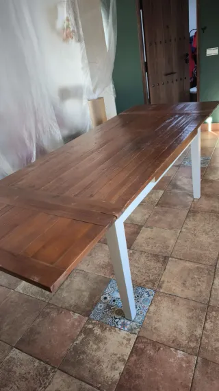 Mesa de madera Mansion du Monde