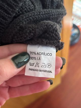 Jersey cuello alto estampado Fair Isle Rialbanni