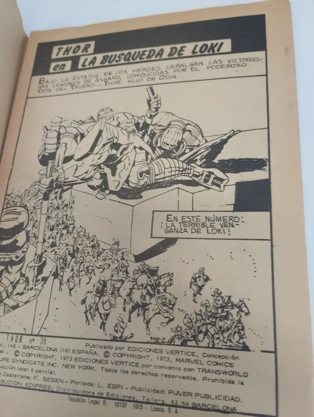 Thor, la búsqueda de loki