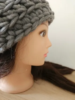 Berretto chunky grigio