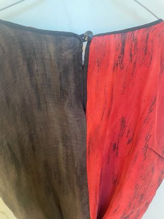 Blusa Zara cinturón japonés