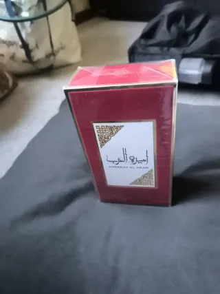 Perfume Árabe ASDAAF Rojo y Dorado