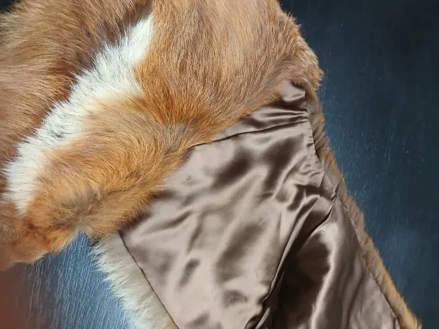 Capelina de piel de zorro