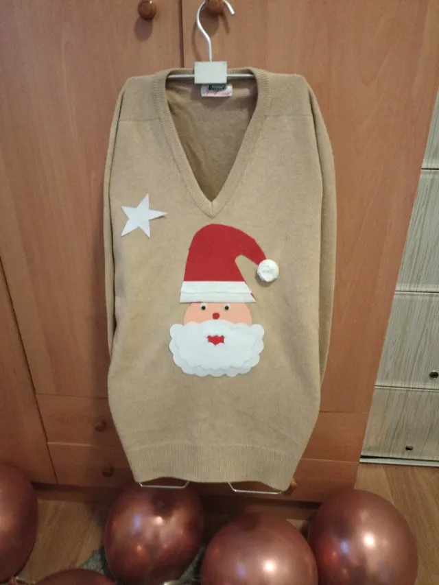 Jersey Navideño Santa Claus Talla M