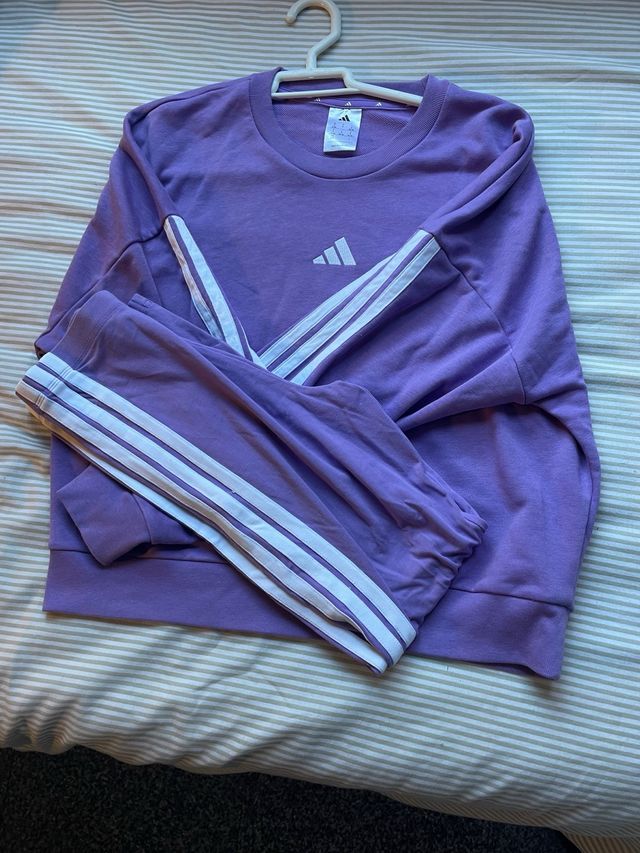 Conjunto Adidas Morado