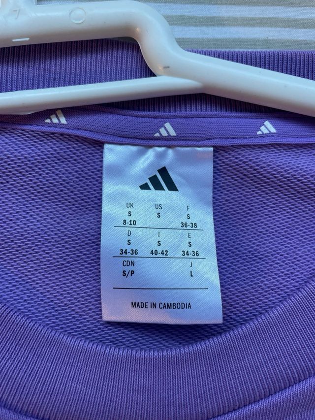 Conjunto Adidas Morado