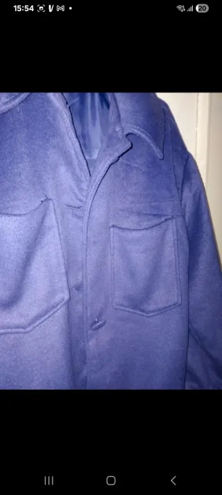 Calliope Cappotto/Camicia Invernale Viola Taglia S