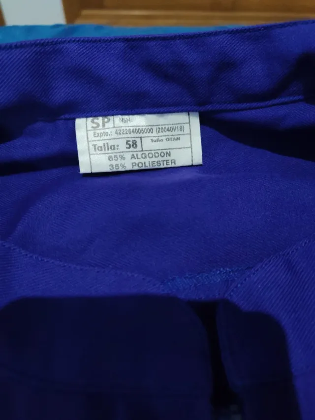 Chaquetilla de trabajo