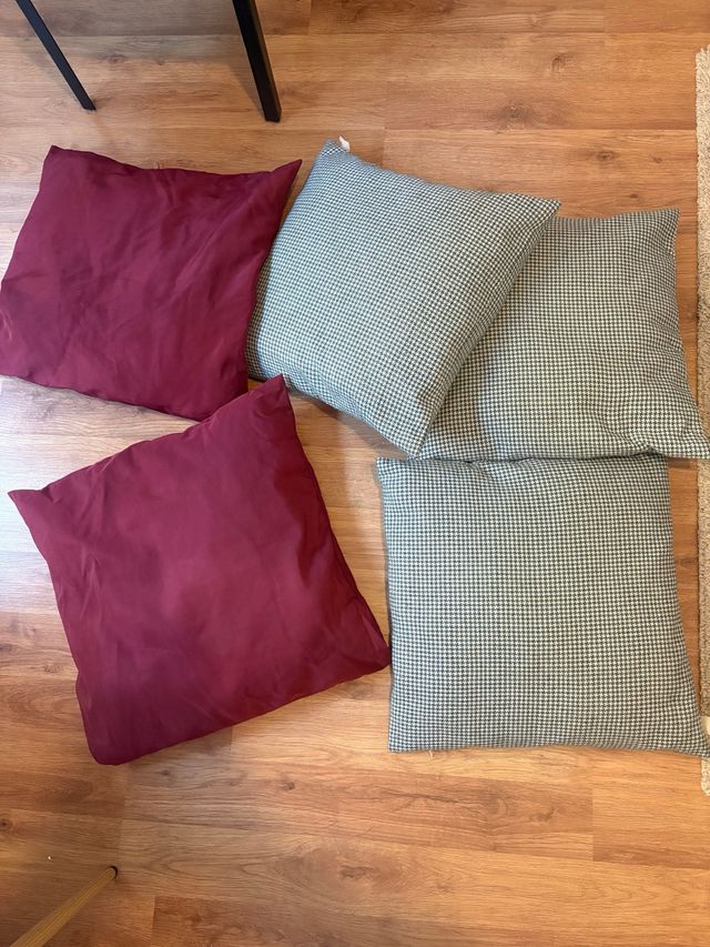 5 Almohadones 40x50 Tela