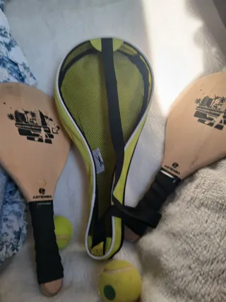 Raquetas de playa Artengo con funda y pelotas