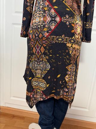 Vestido Custo Asimétrico Talla Única