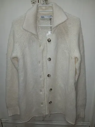Chaqueta de punto Zara Talla M
