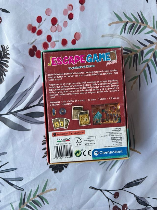 Escape Game Pocket: La pirámide del faraón