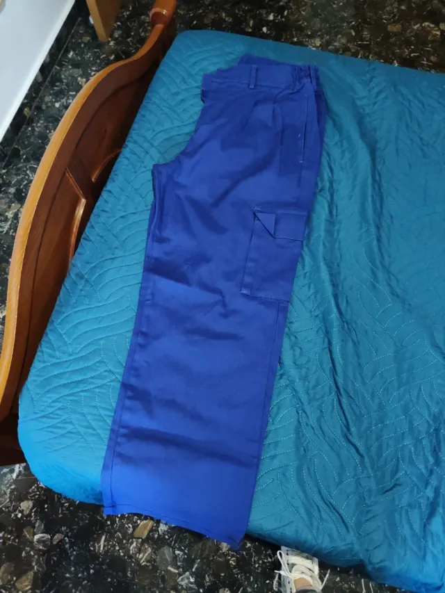 Pantalón de trabajo azul