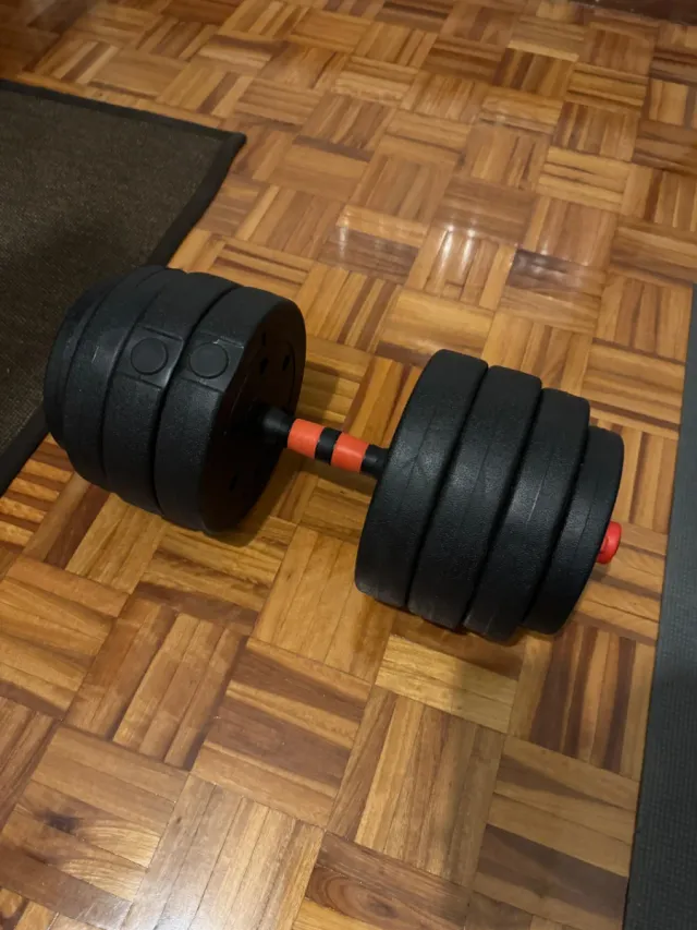 Mancuernas ajustables 20 kg cada una