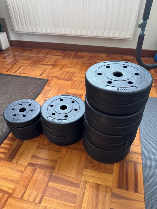 Mancuernas ajustables 20 kg cada una