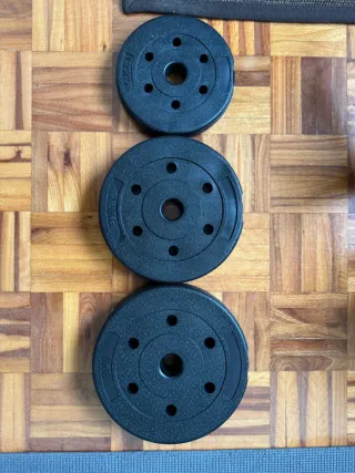 Mancuernas ajustables 20 kg cada una