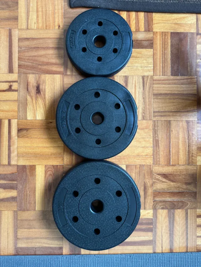 Mancuernas ajustables 20 kg cada una