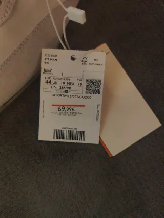 Bambas Mango sin usar