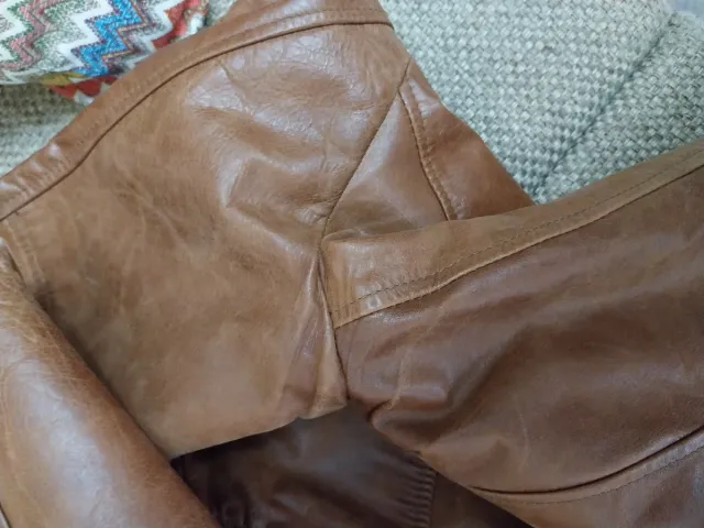 Giacca Montenapoleone Pelle Marrone