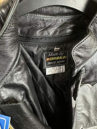 CHAQUETA T-M DE MOTO O1E NEGRA 1