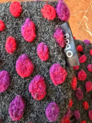 Borde O bag Bolso Fucsia y Morado