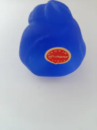 Murano fermacarte/soprammobile blu