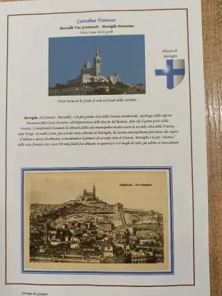 Cartolina Francese Vintage Marsiglia