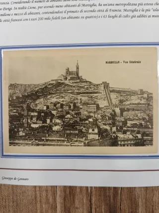 Cartolina Francese Vintage Marsiglia