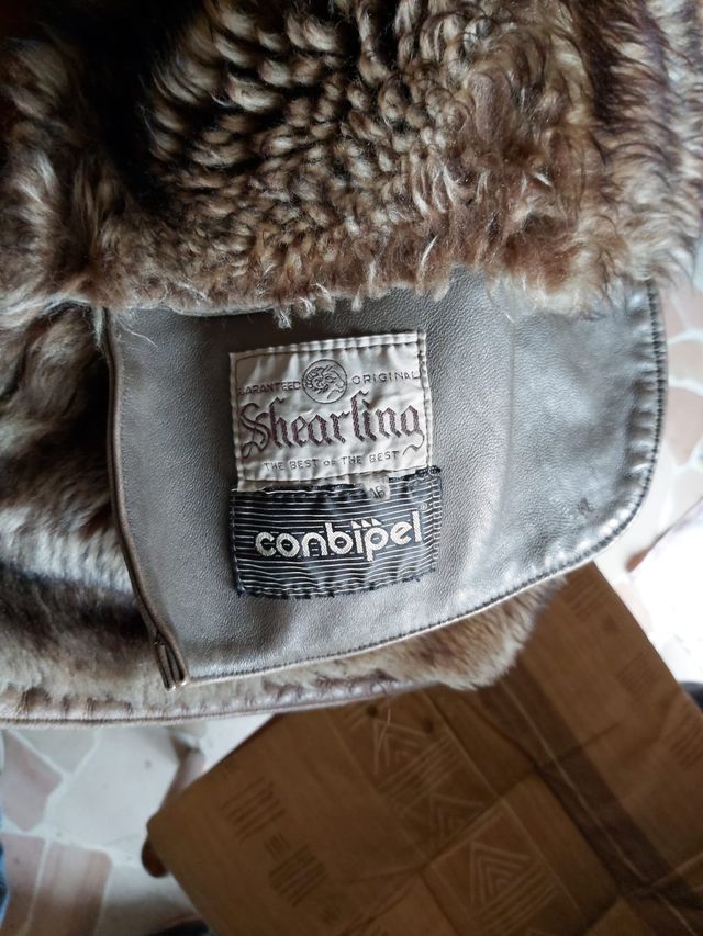 Montone donna pelliccia marrone