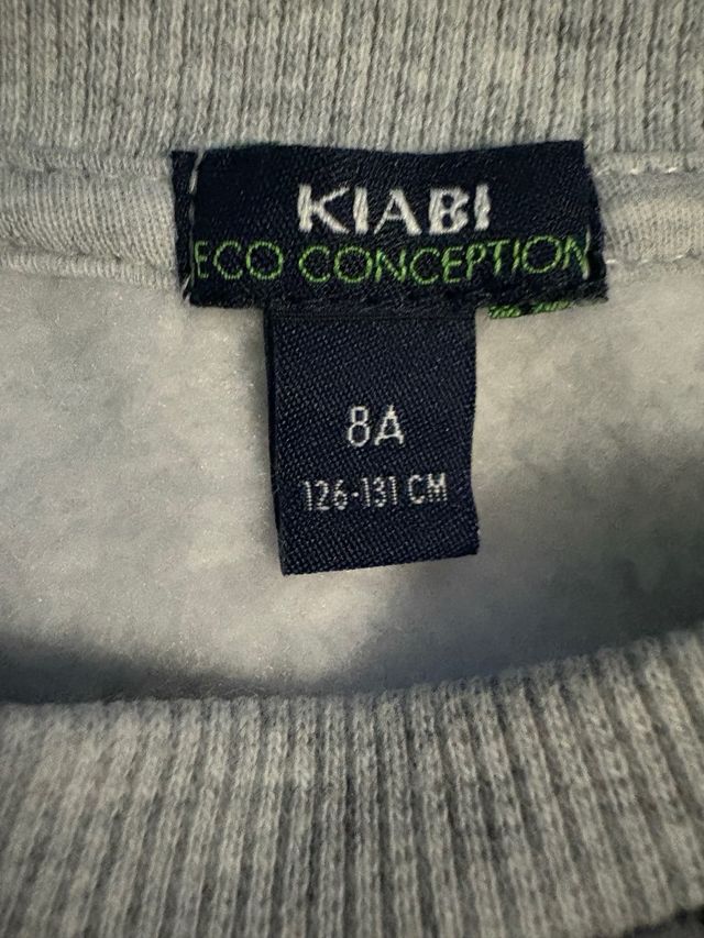 Sudadera niño espacio planetas talla 8 Nueva