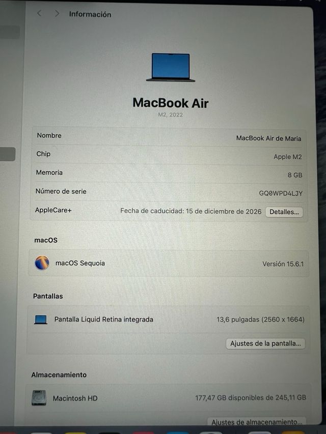 MacBook Air Midnight