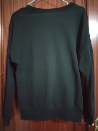 Sudadera Adidas Negra con Logo Multicolor