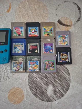 Console Game Boy Color + 10 Giochi
