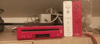 Nintendo Wii Console Rossa e Bianca