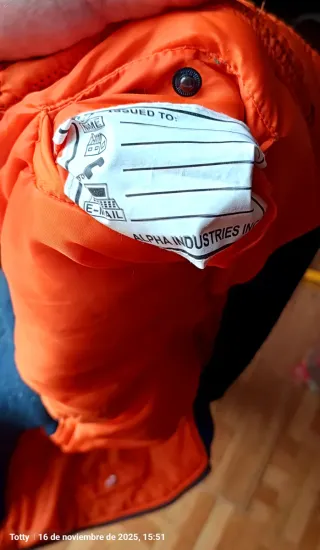 Chaqueta Bomber Alpha Industries