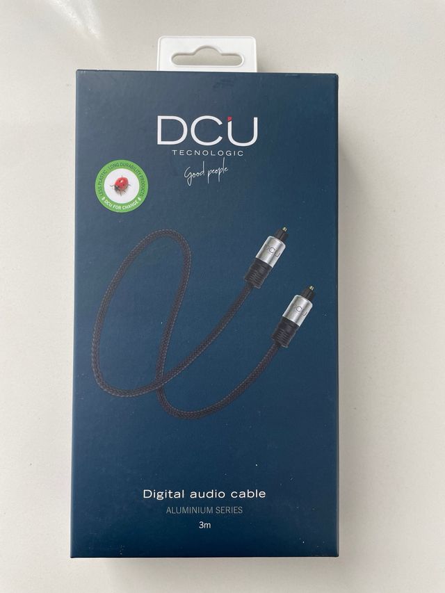 Cable Fibra Óptica DCU 3m Aluminio