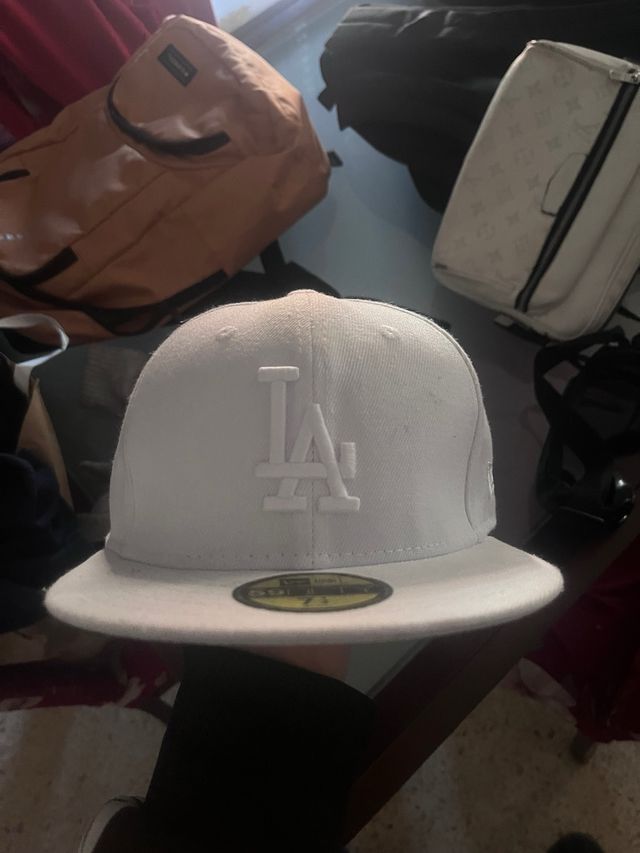 Gorra New Era LA Blanca