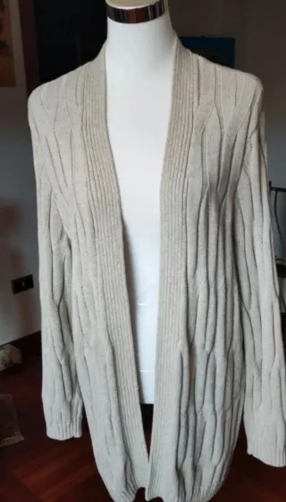 Cardigan Zara donna beige