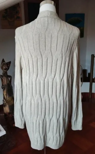 Cardigan Zara donna beige